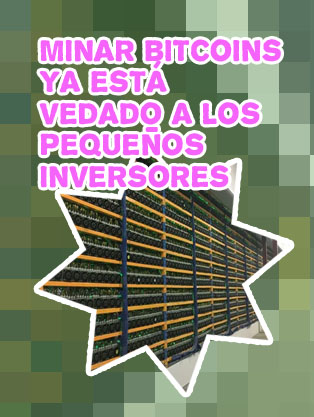 Ya no es rentable minar criptomonedas